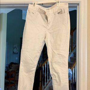Old Navy Super Skinny White Jeans